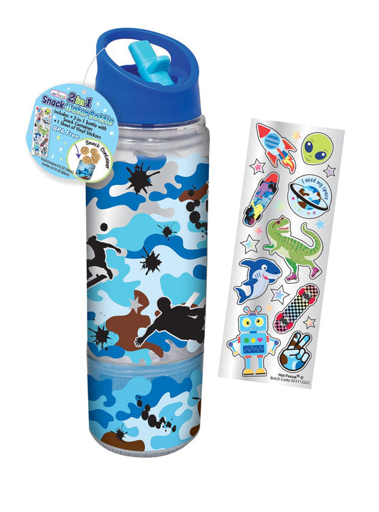 2n1 Snack Watter Bottle