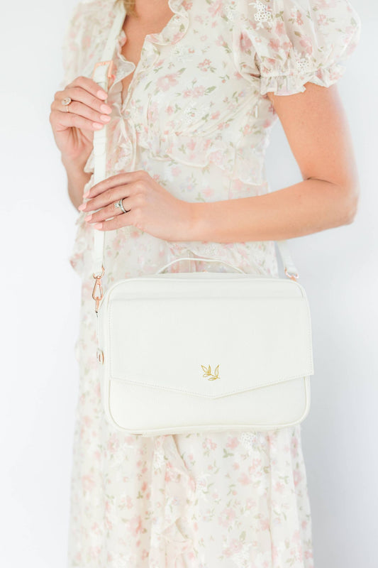 Bible Cover, Bible Bag Crossbody DOVE