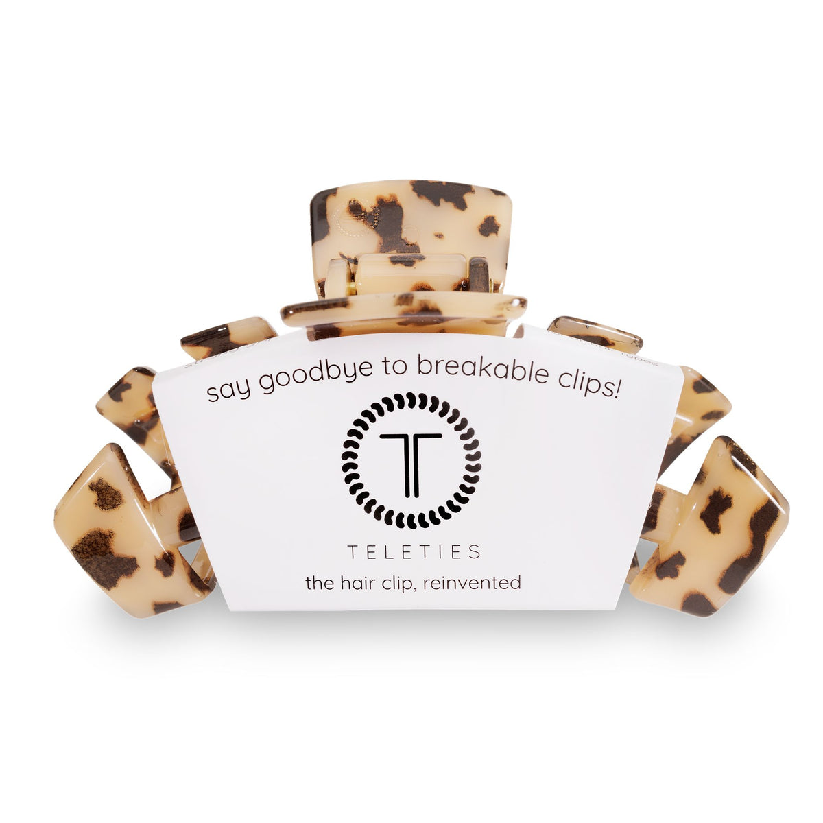 Classic Hair Clip | Large | Blonde Tortoise