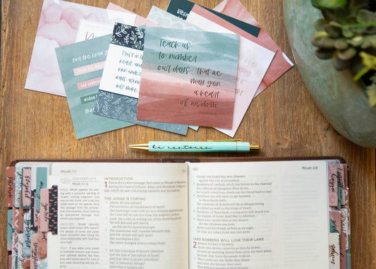 Wisdom And Direction Bible Verse Cards