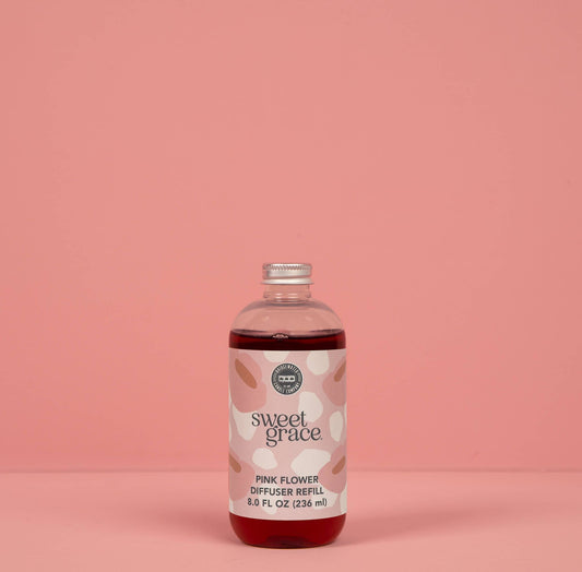 Sweet Grace Pink Dye Fragrance Refill Oil 4pk