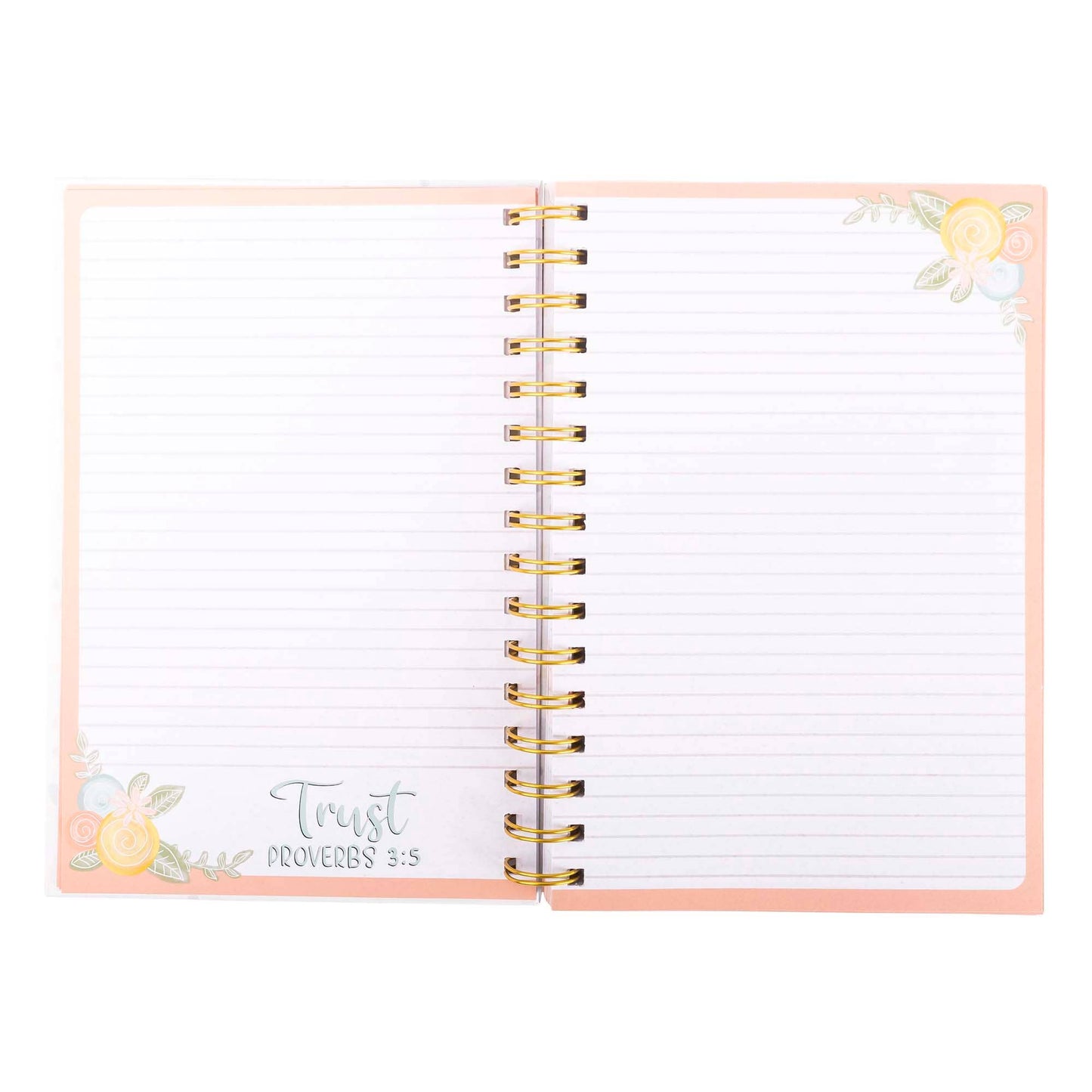 Guided Journal: Flower w/Be Joyful in Hope (Romans 12:12)