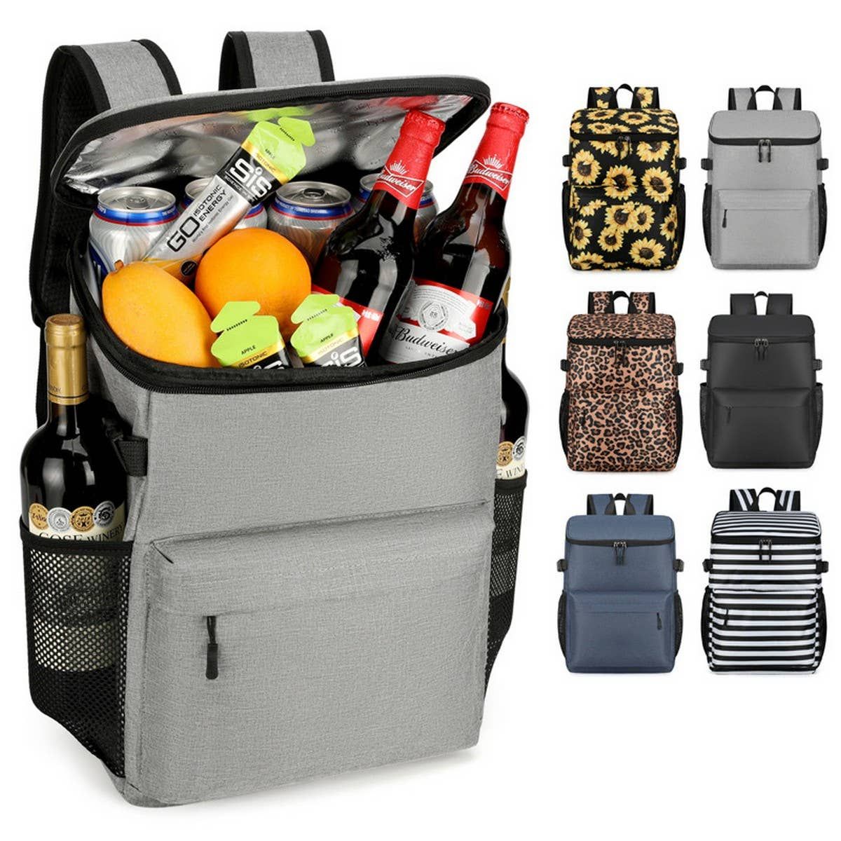 Large Insulated Cooler Backpack for Outdoor Use_CWAB5445