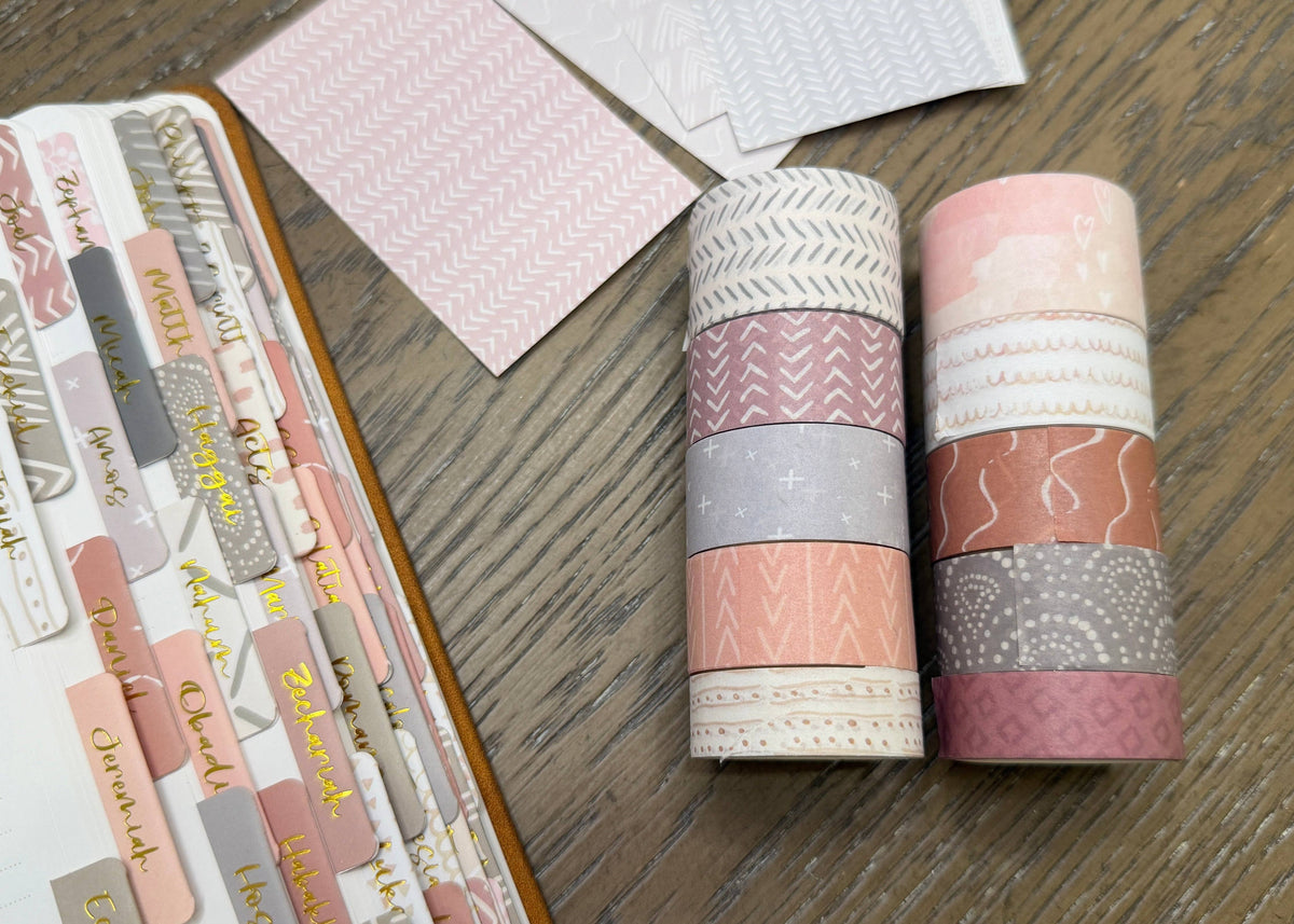 Bible Journaling Washi Tape | Neutral