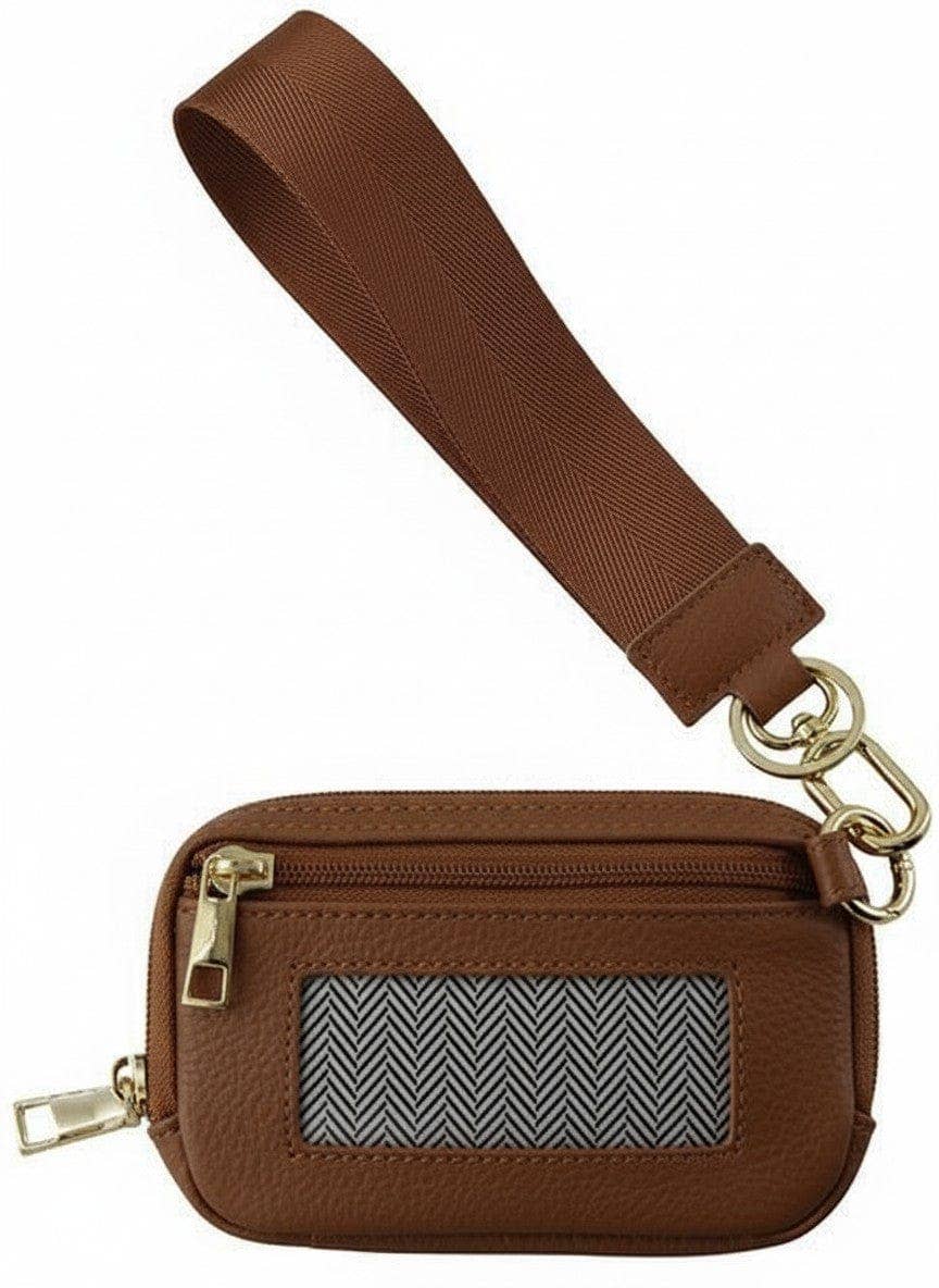 AD005 Zip Wallet With ID Window