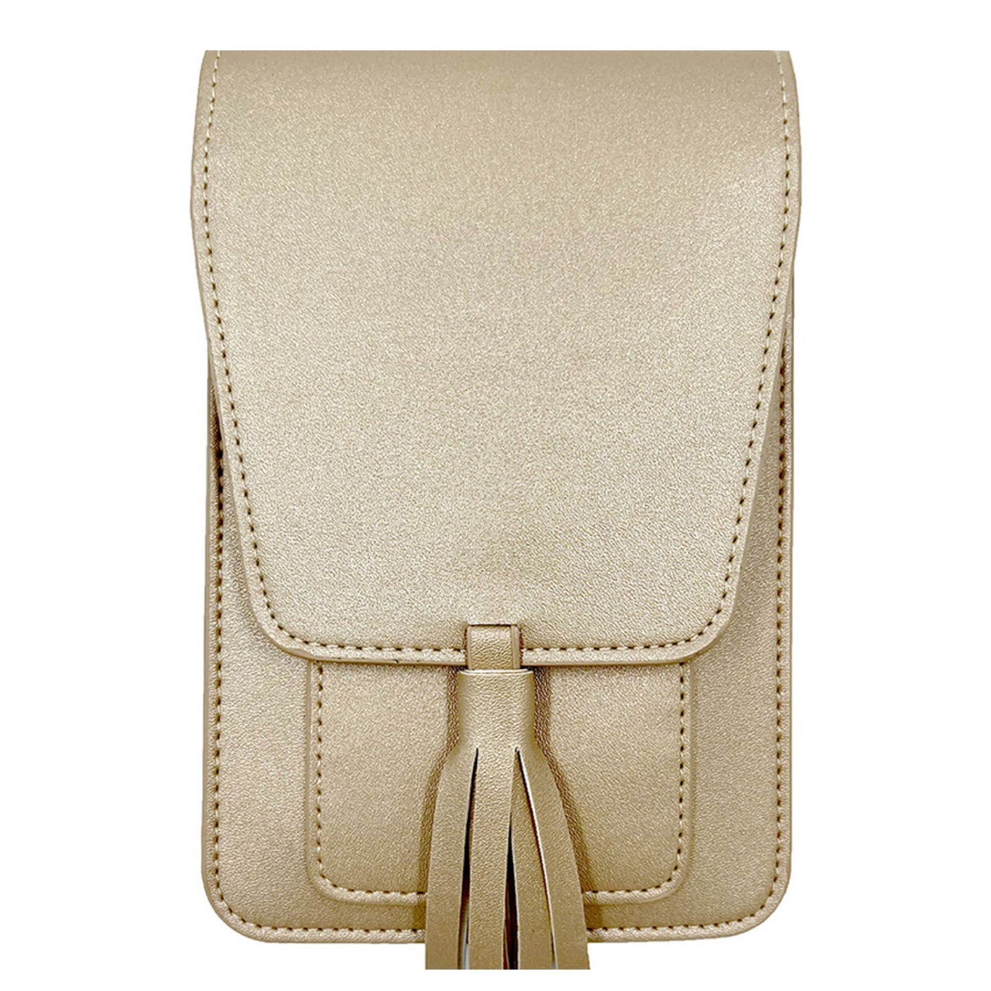 HARPER SHIMMER GOLD CROSSBODY