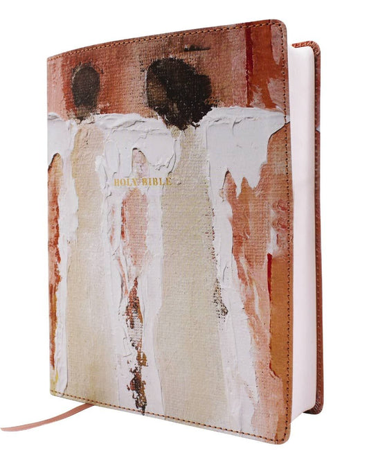 Amplified Bible Anne Neilson Angel Art Leathersoft Blush