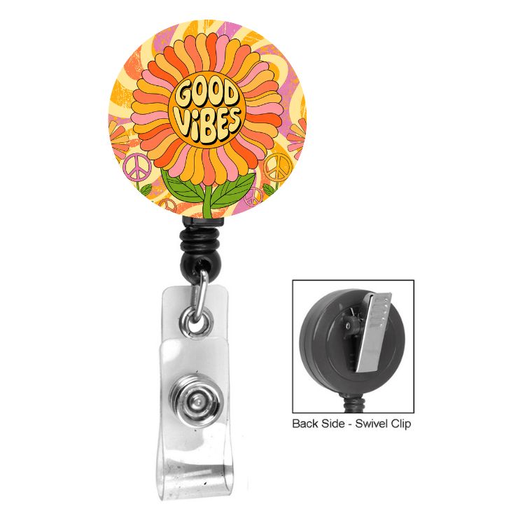 Good Vibes Badge Reel