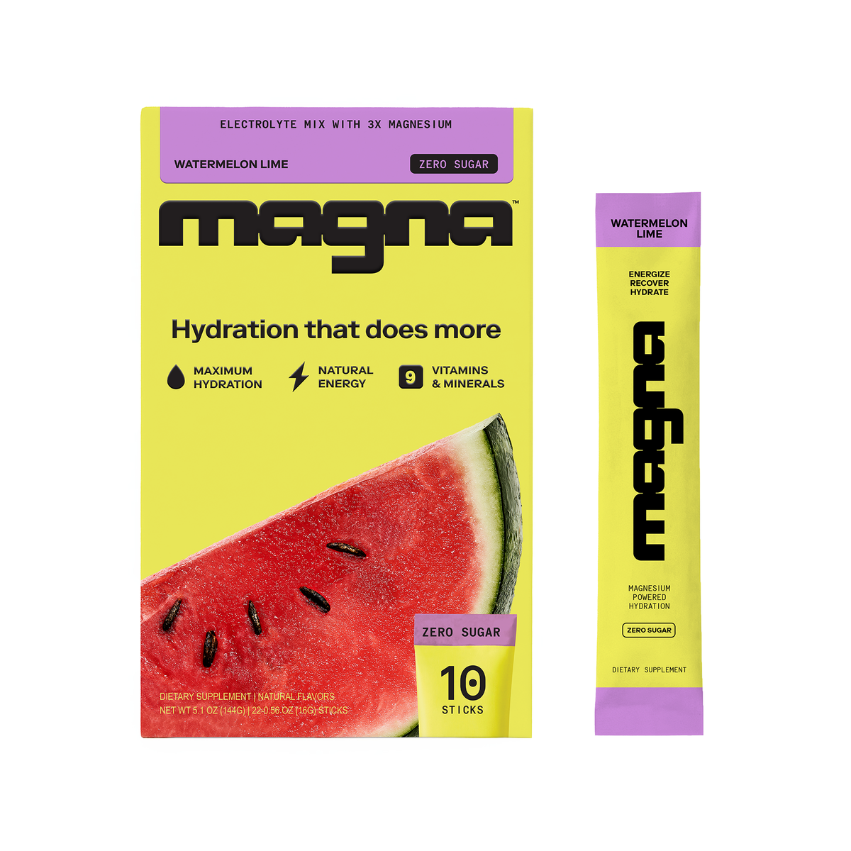Magna Core Hydration | Watermelon Lime | 10 Count