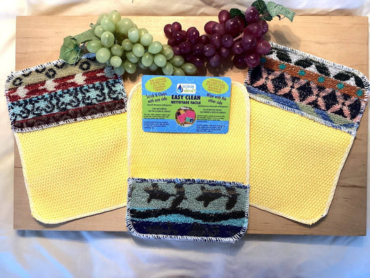 Scrub & Clean Multi-Purpose Household Cleaning Scrub-Cloth