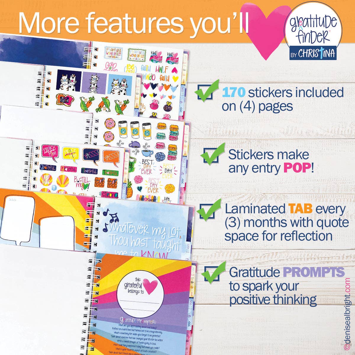 Faith-Based Gratitude Finder® Journals | Open Stock