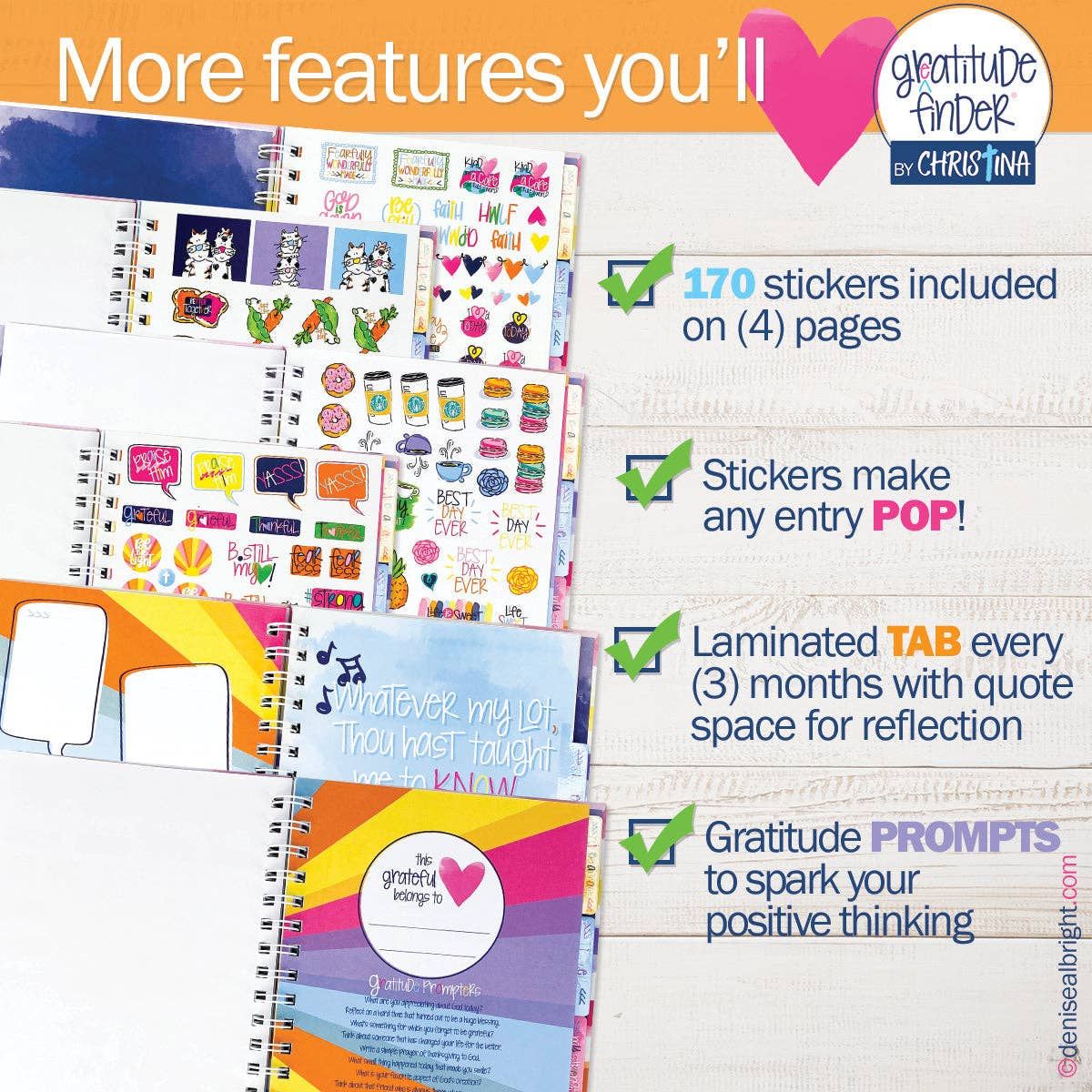 Faith-Based Gratitude Finder® Journals | Open Stock