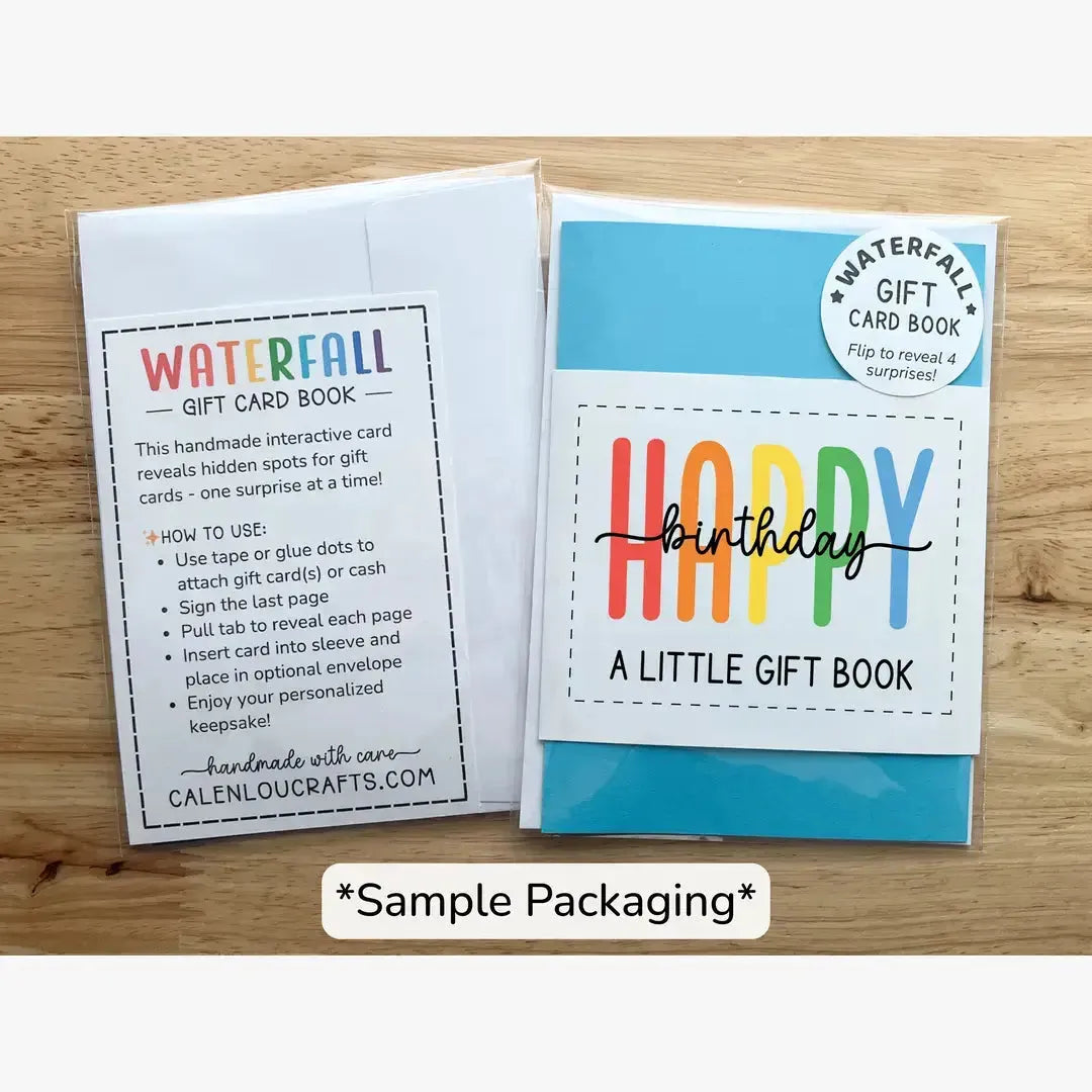 Thinking of You Waterfall Single Gift Card Holder