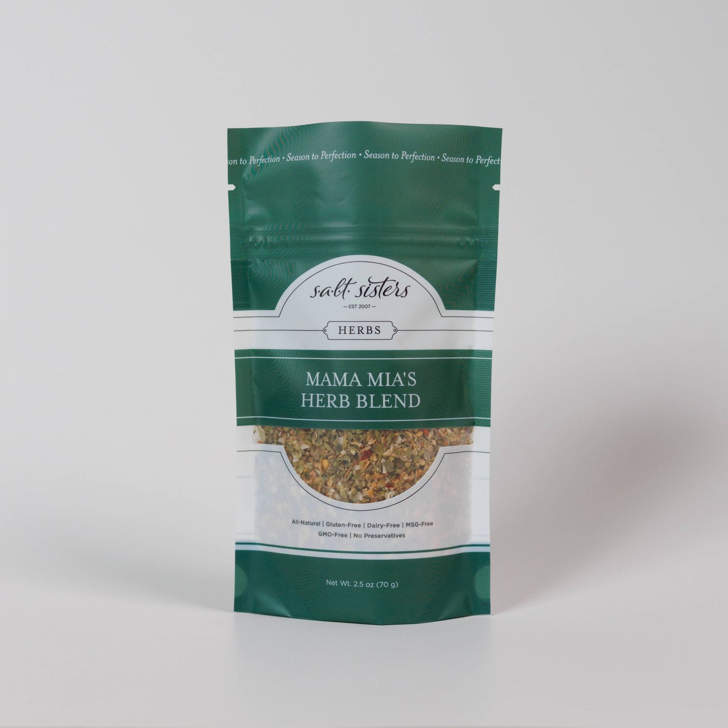 Herb, Spice & Salt Blend - Mama Mia's Herb Blend - 2.5oz Bag