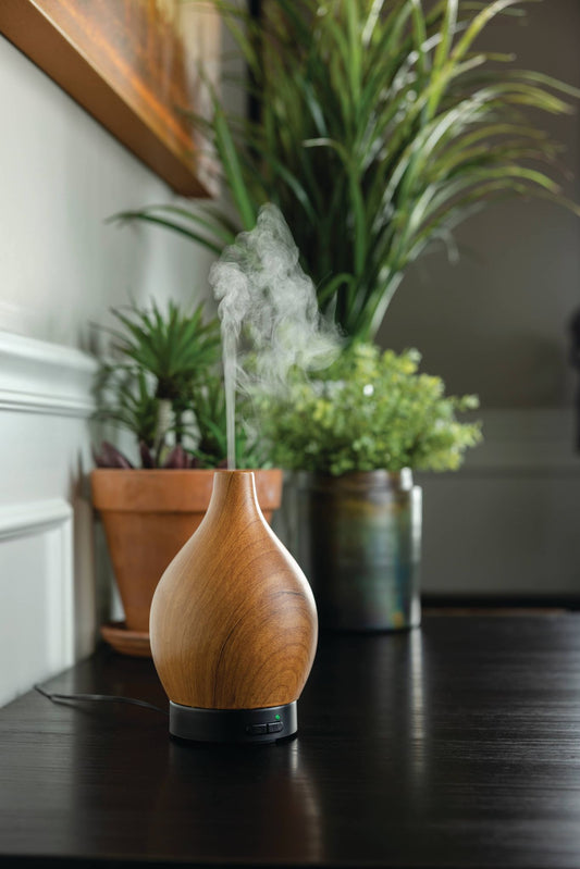 Woodgrain Vase Medium Ultra Sonic Diffuser