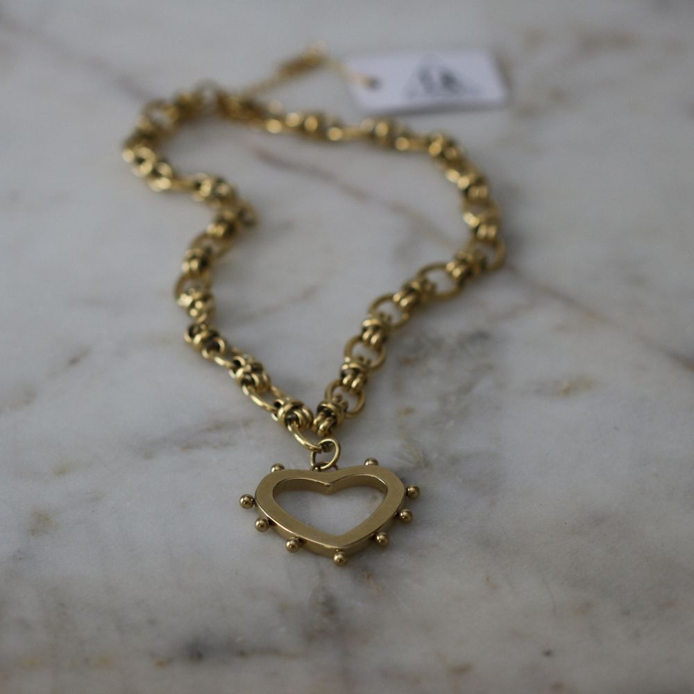 Bold Heartbeat Necklace