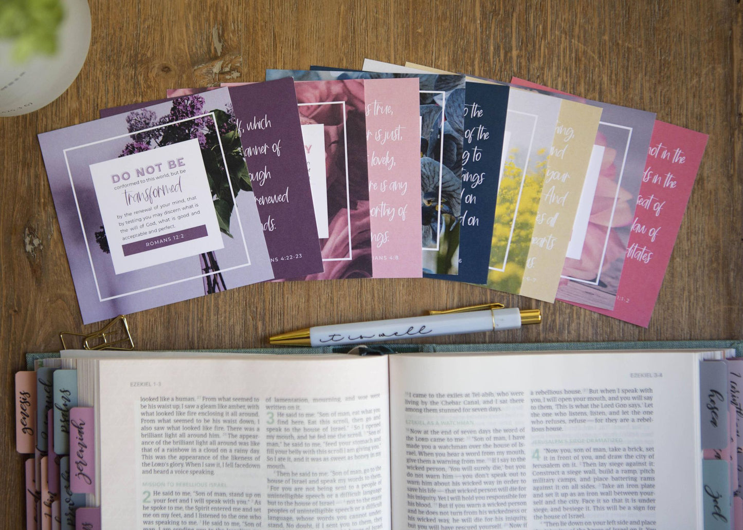 Renewing The Mind Verse Cards