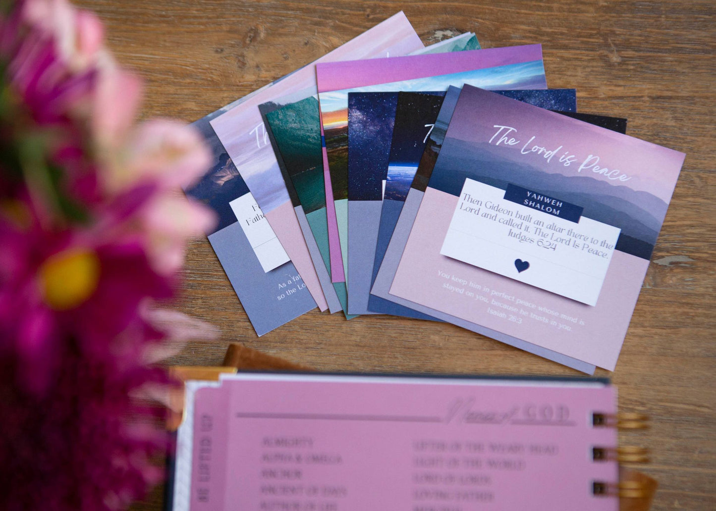 Names of God Scripture Cards