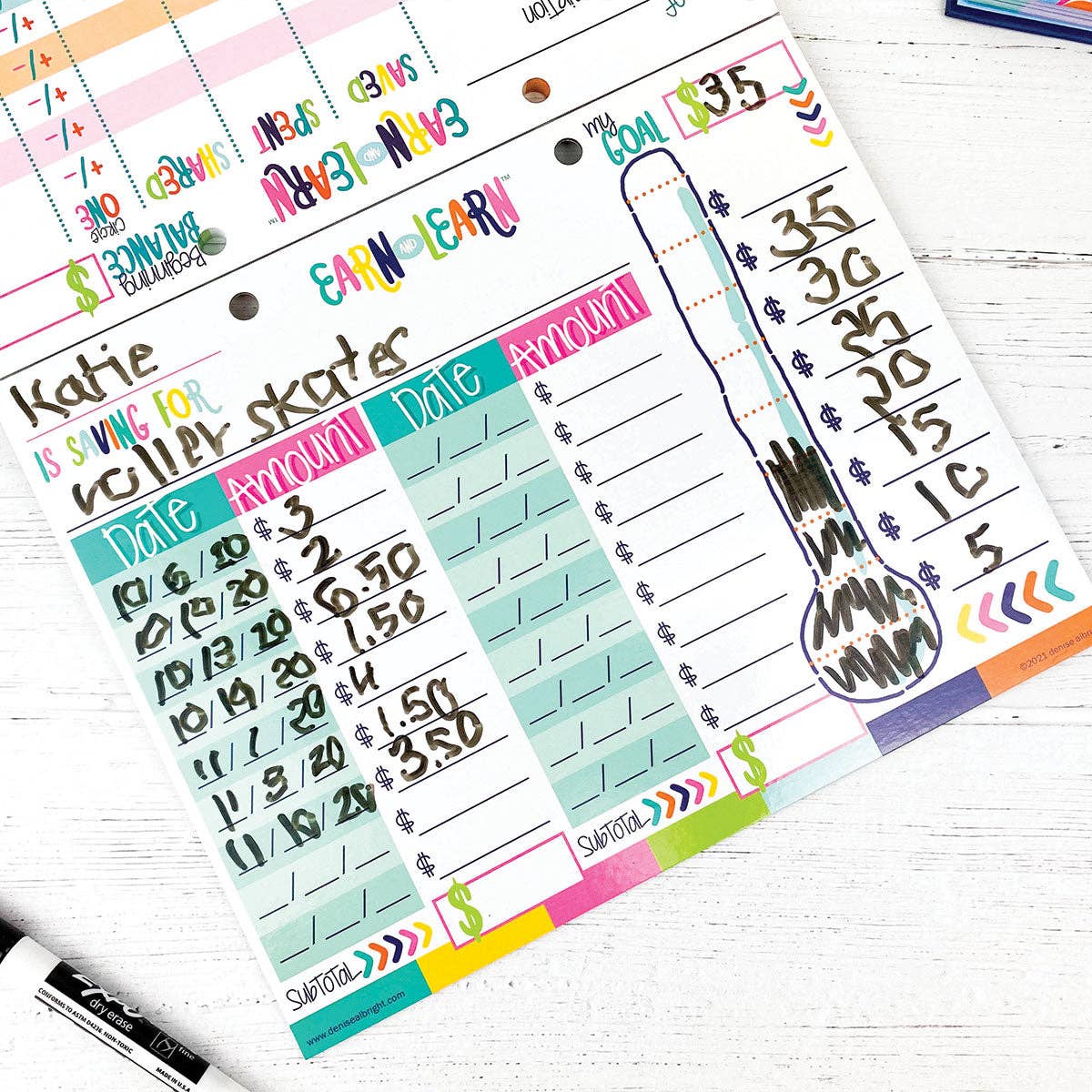 Earn & Learn® Kids Chore Chart | Open Stock