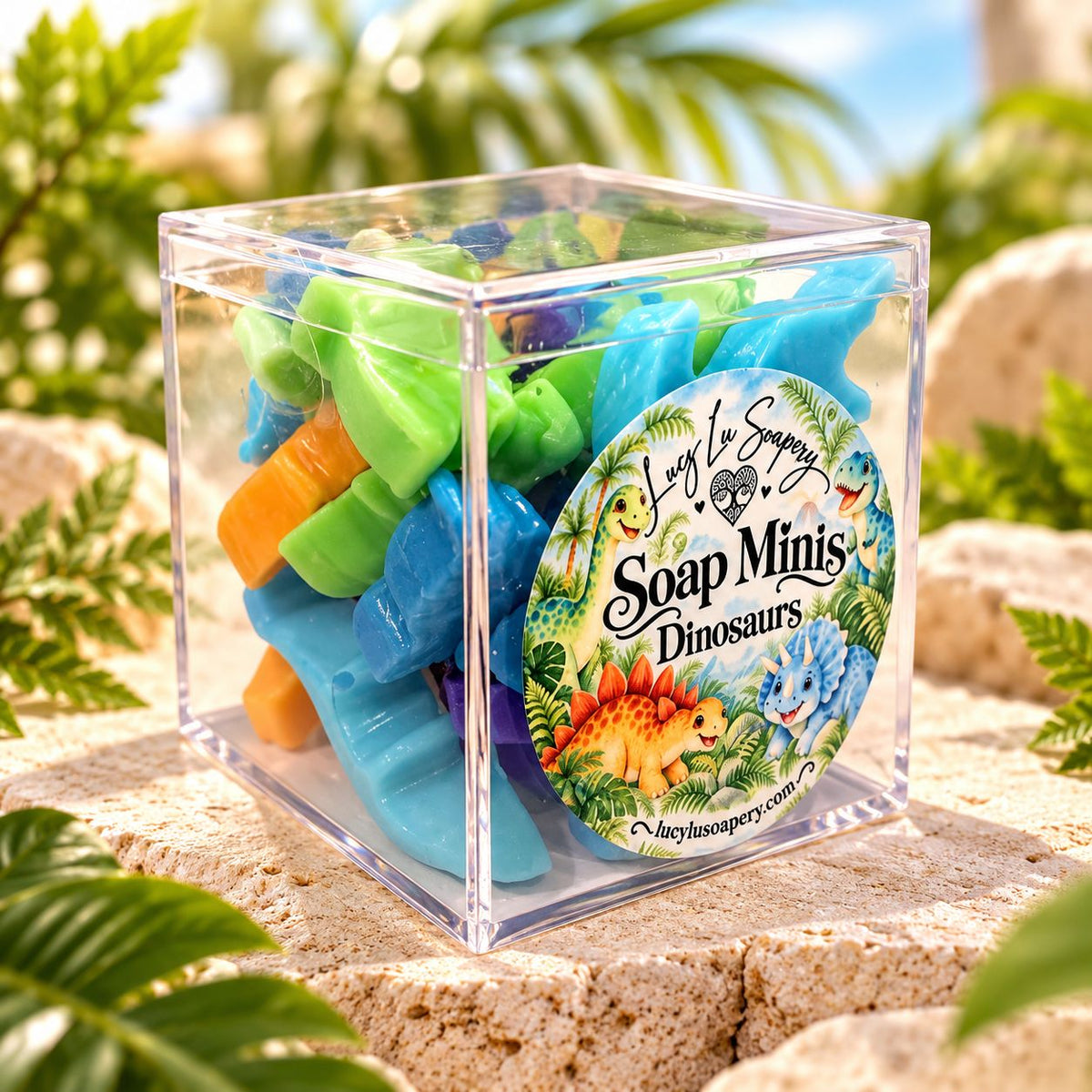 Dinosaurs Soap Minis