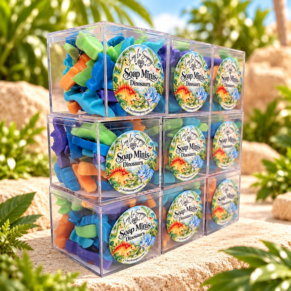 Dinosaurs Soap Minis