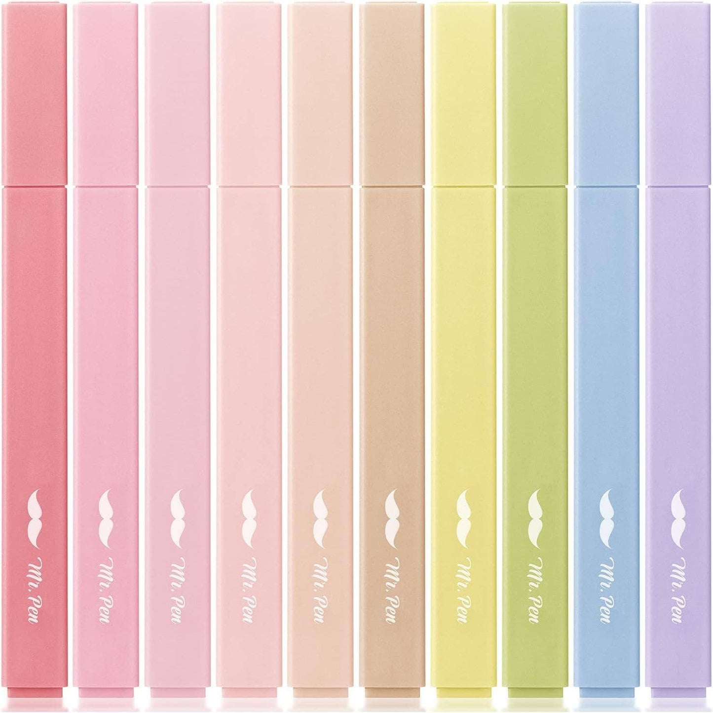 Aesthetic Highlighters 10 Pack No Bleed