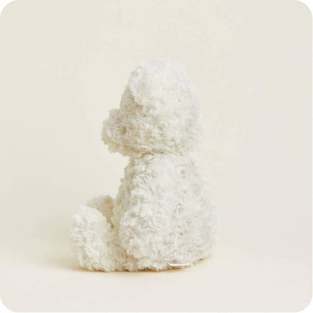 Cream Curly Bear Warmies
