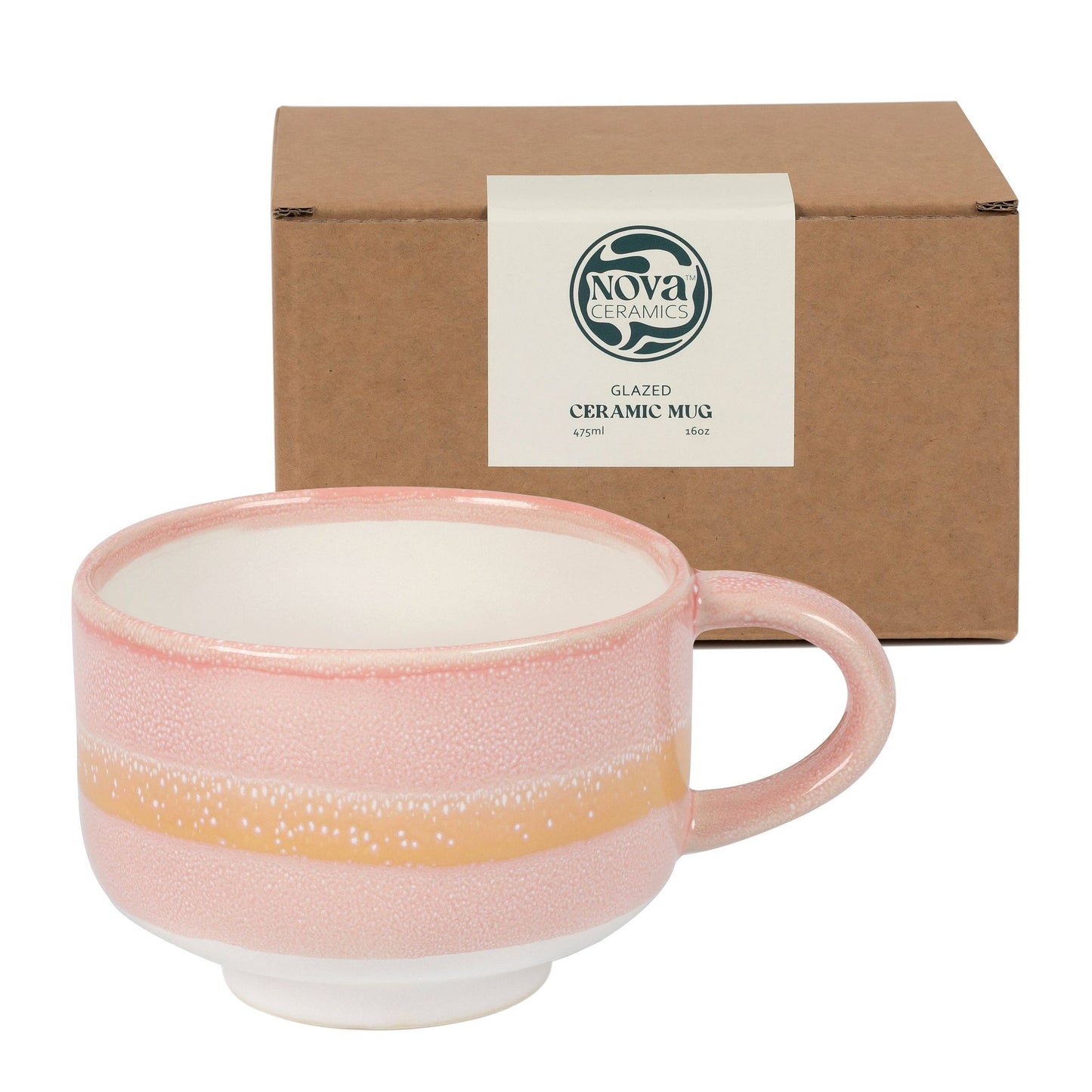 Afterglow Ceramic Handmade Mug - 16oz