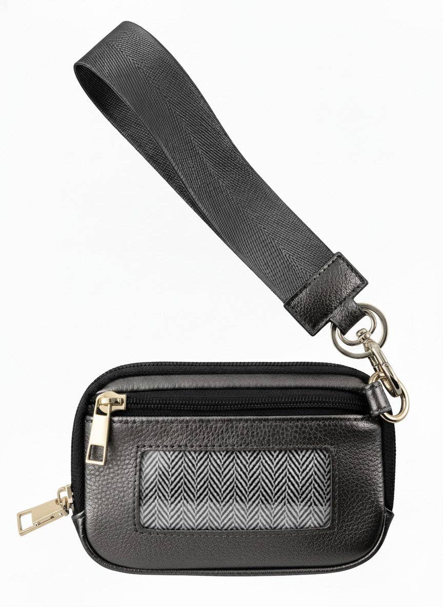 AD005 Zip Wallet With ID Window