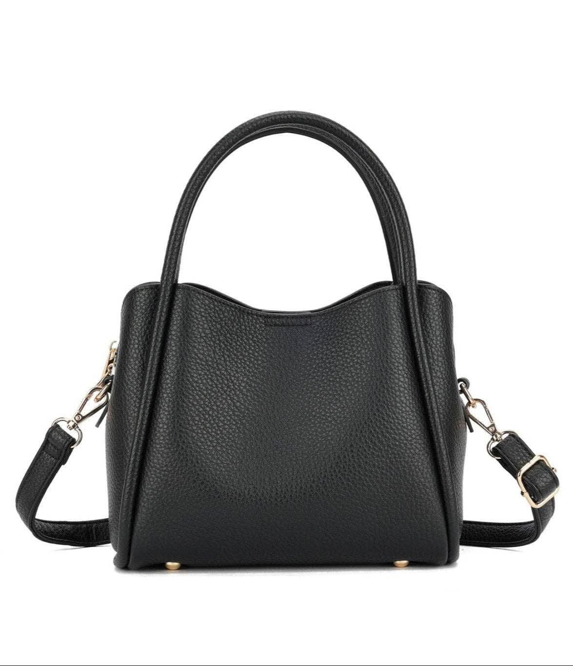 94646 Clara 3 Compartment Satchel/Crossbody Bag