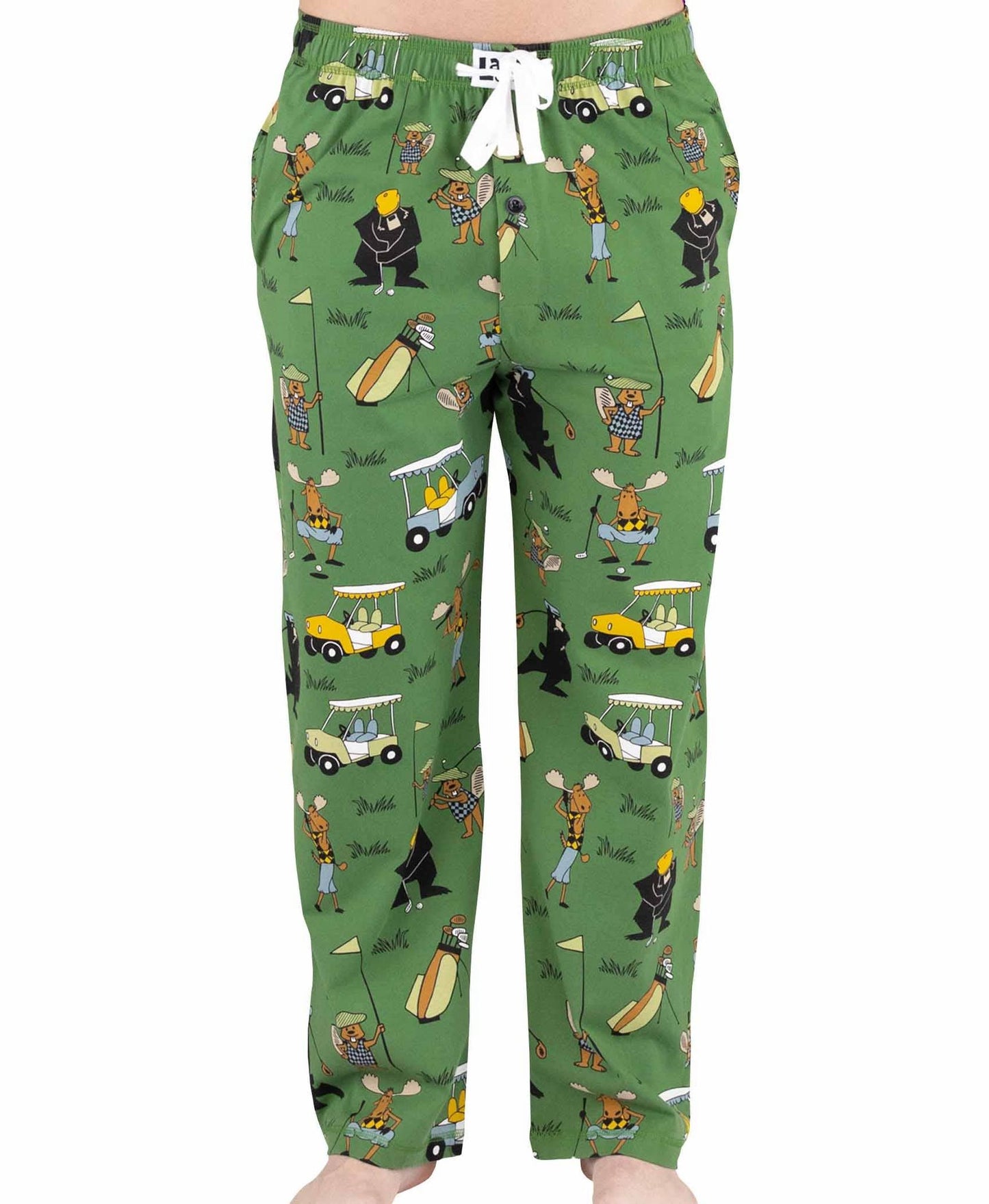 Golf Green Men's PJ Pants