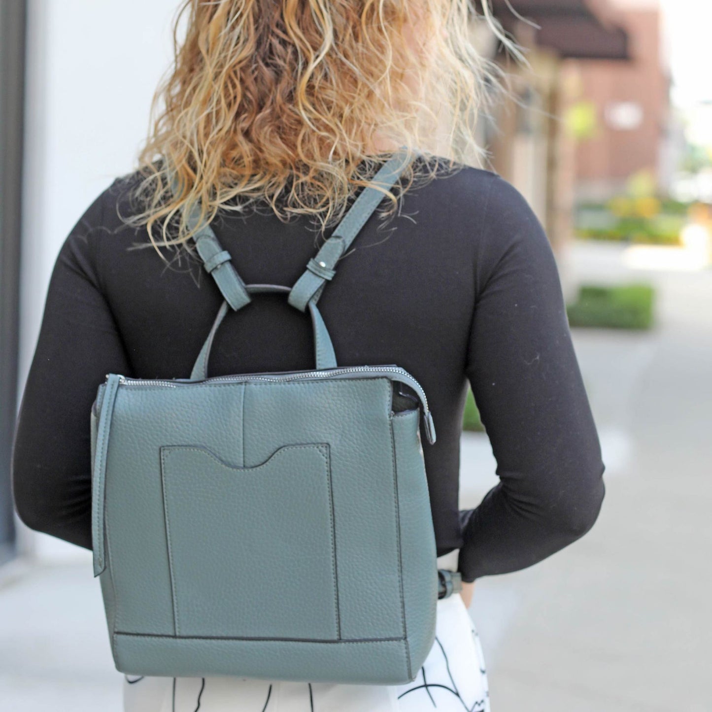 BILLIE BACKPACK C/B SLATE BLUE