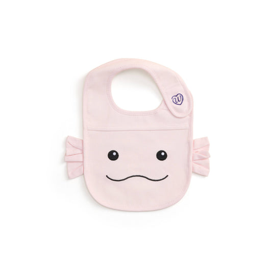 Pink Axolotl Bibs