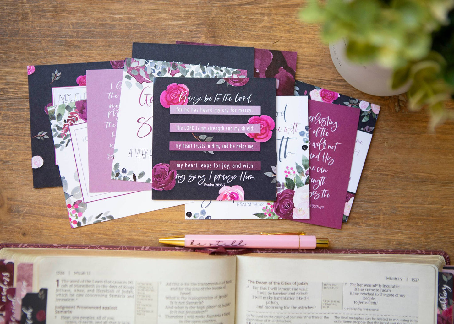 Strength Bible Verse Cards