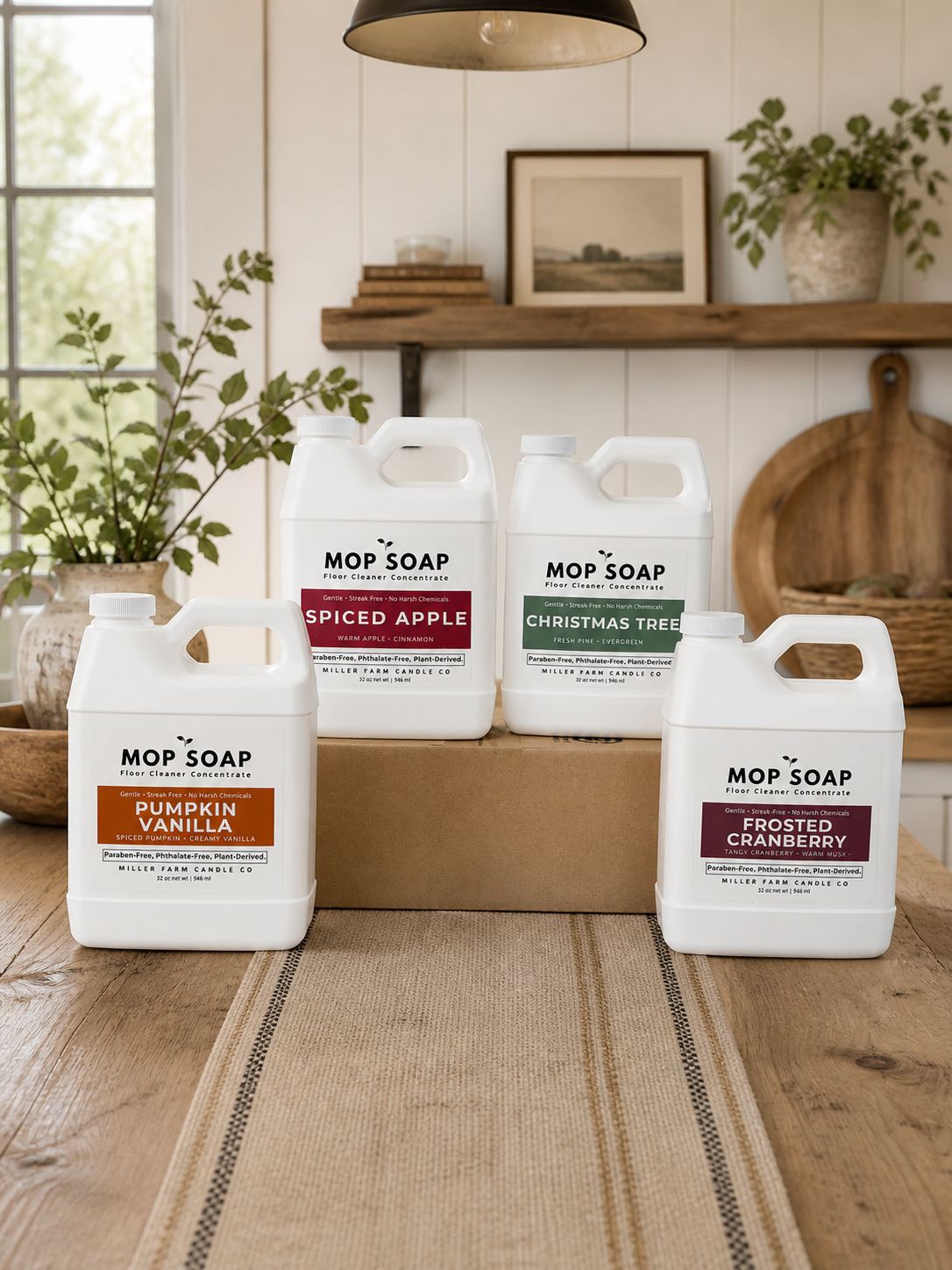 Mop Soap Concentrated Floor Cleaner – 32 oz, Multiple Scents