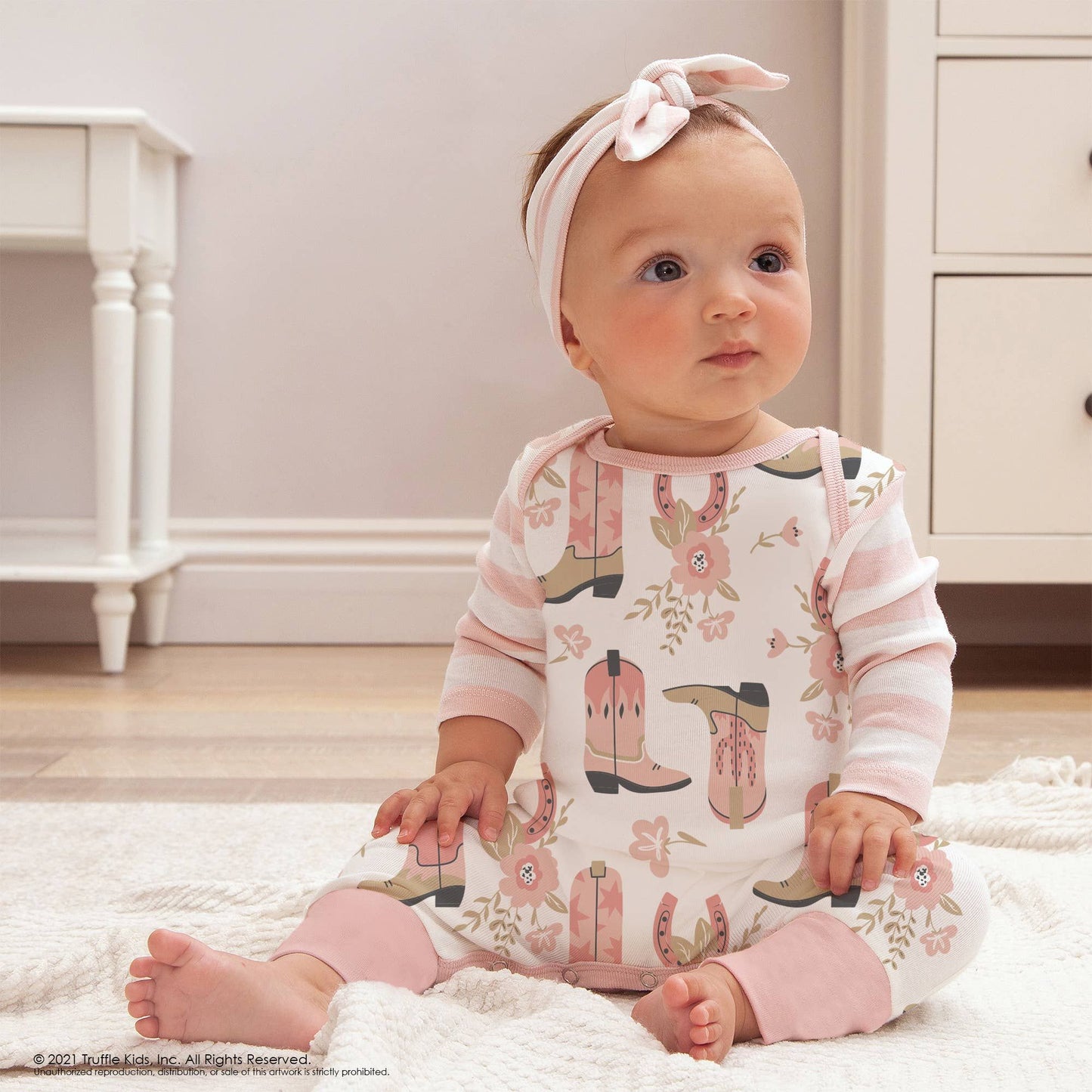 Cowgirl Boots Cotton Baby Collection – Sold Separately