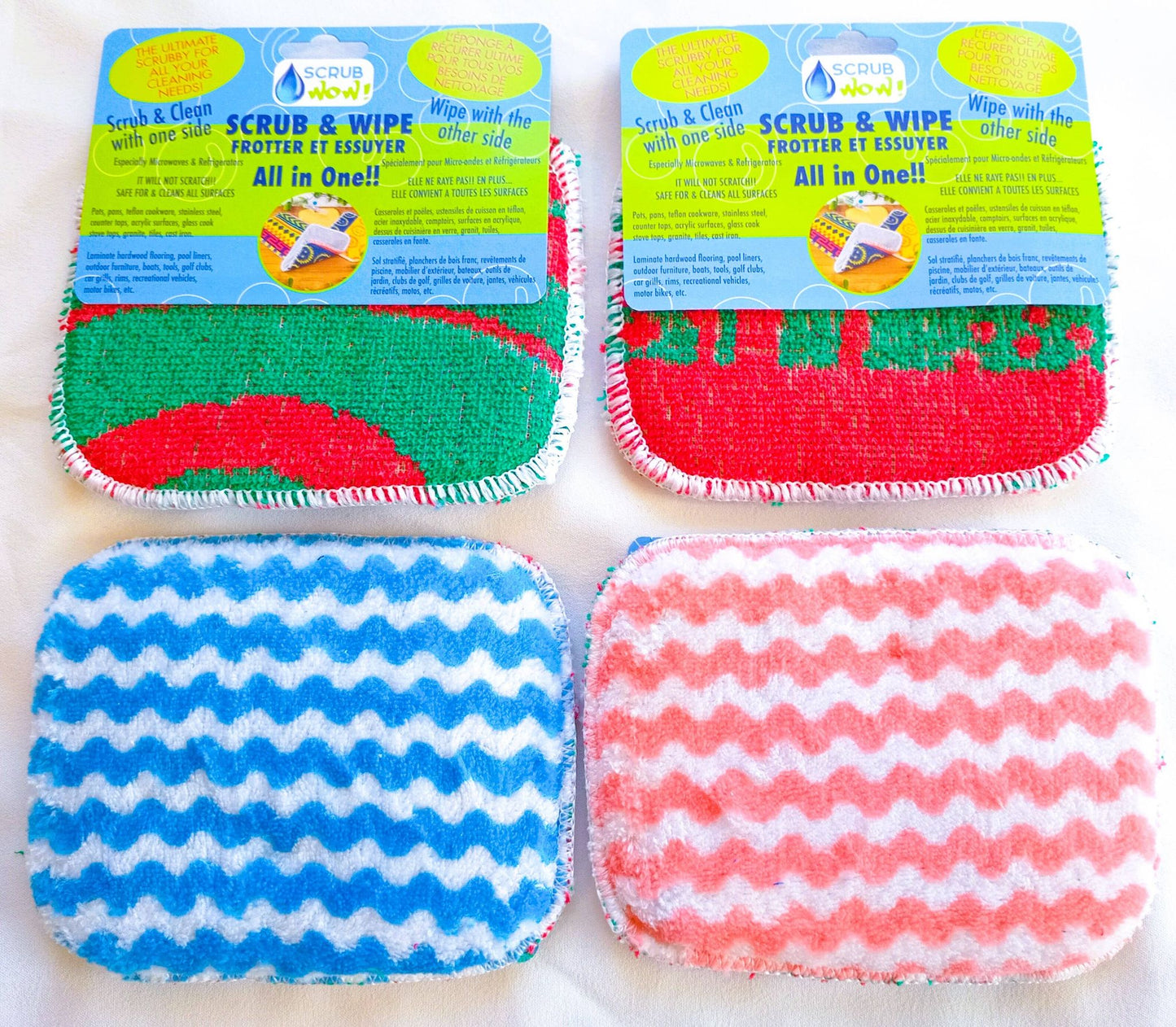 Scrub & Wipe Plus Sponge