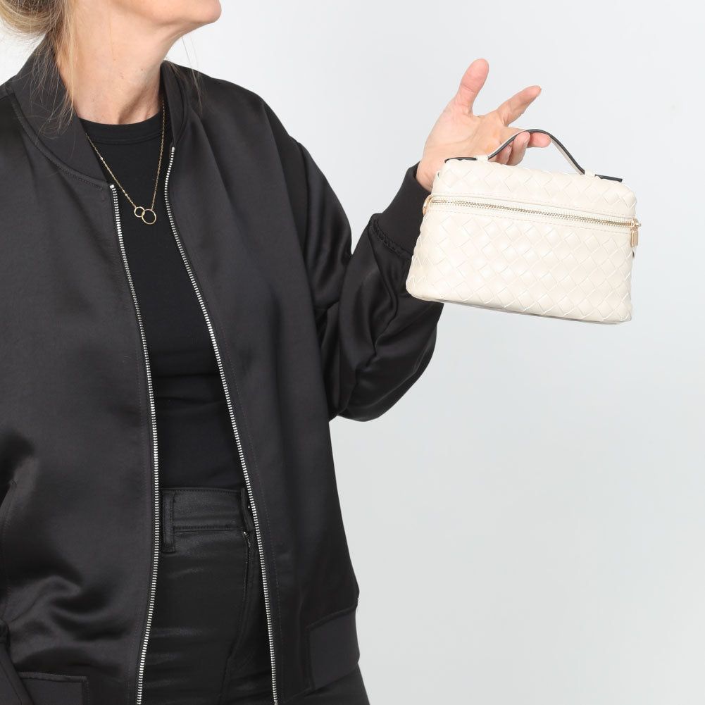 WILLA WEAVE BAG IVORY