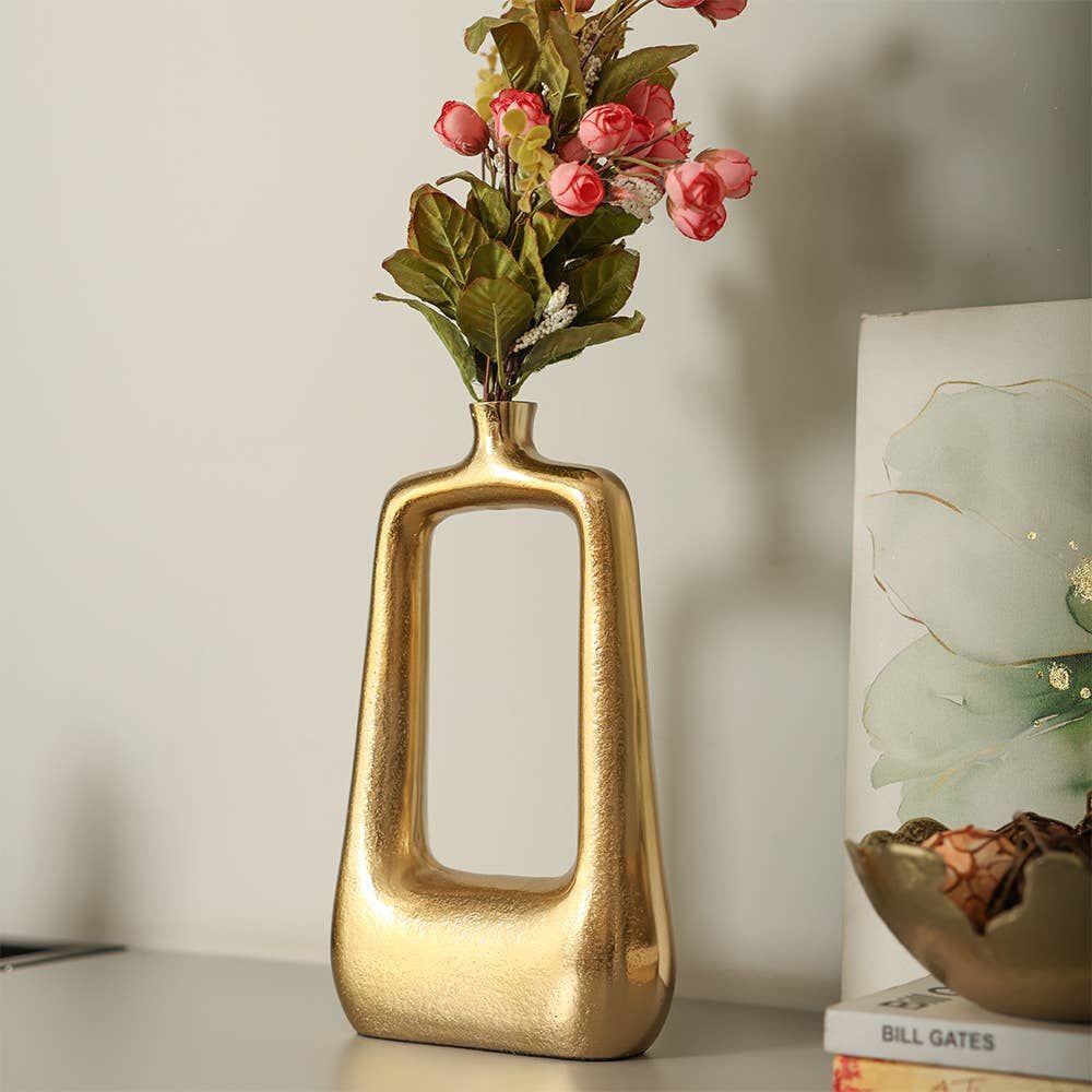 Gold Modern Flower Vase