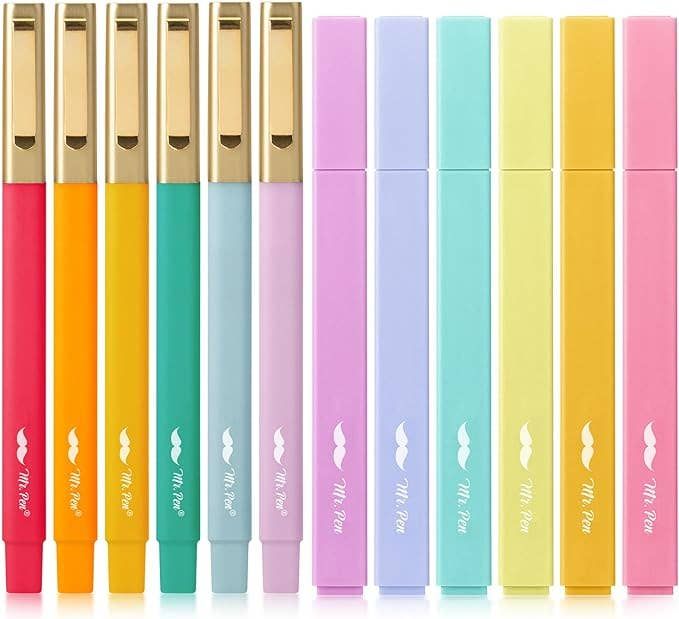 Bible Safe Highlighters & Gel Pens Set
