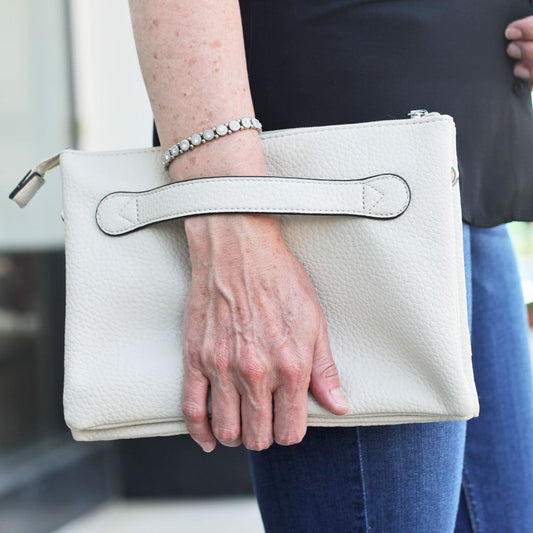 NANCY CLUTCH IVORY