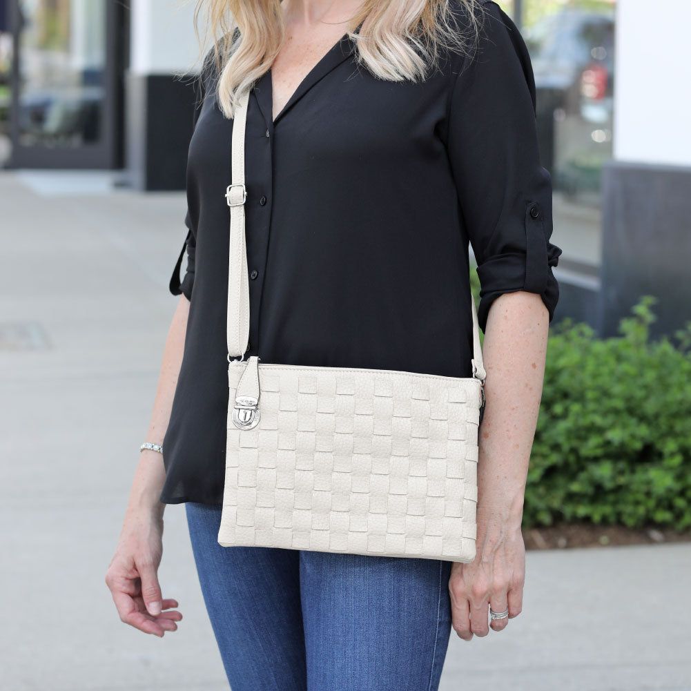 NANCY CLUTCH IVORY