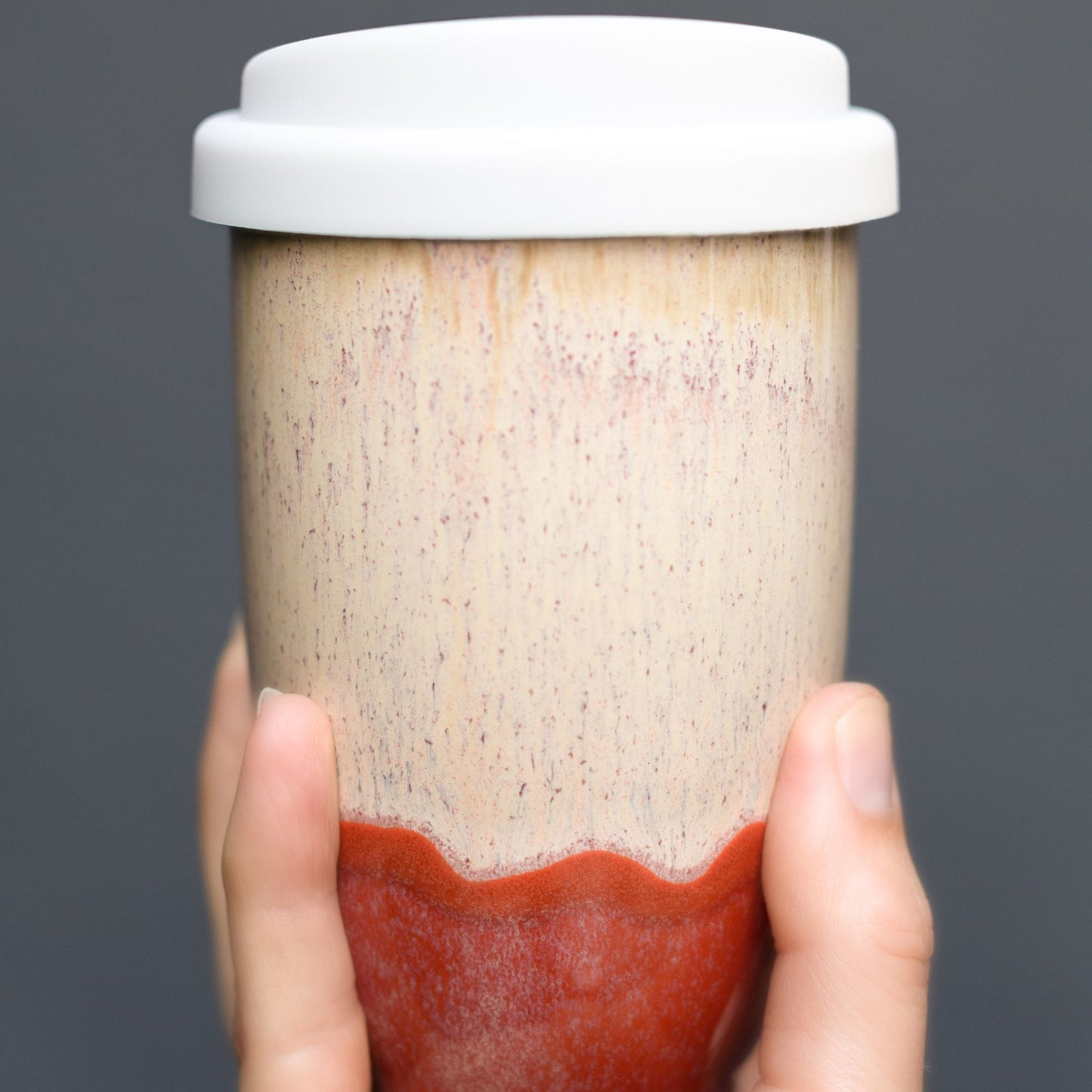 Jupiter Ceramic Travel Mug – 12oz with Lid & Sleeve
