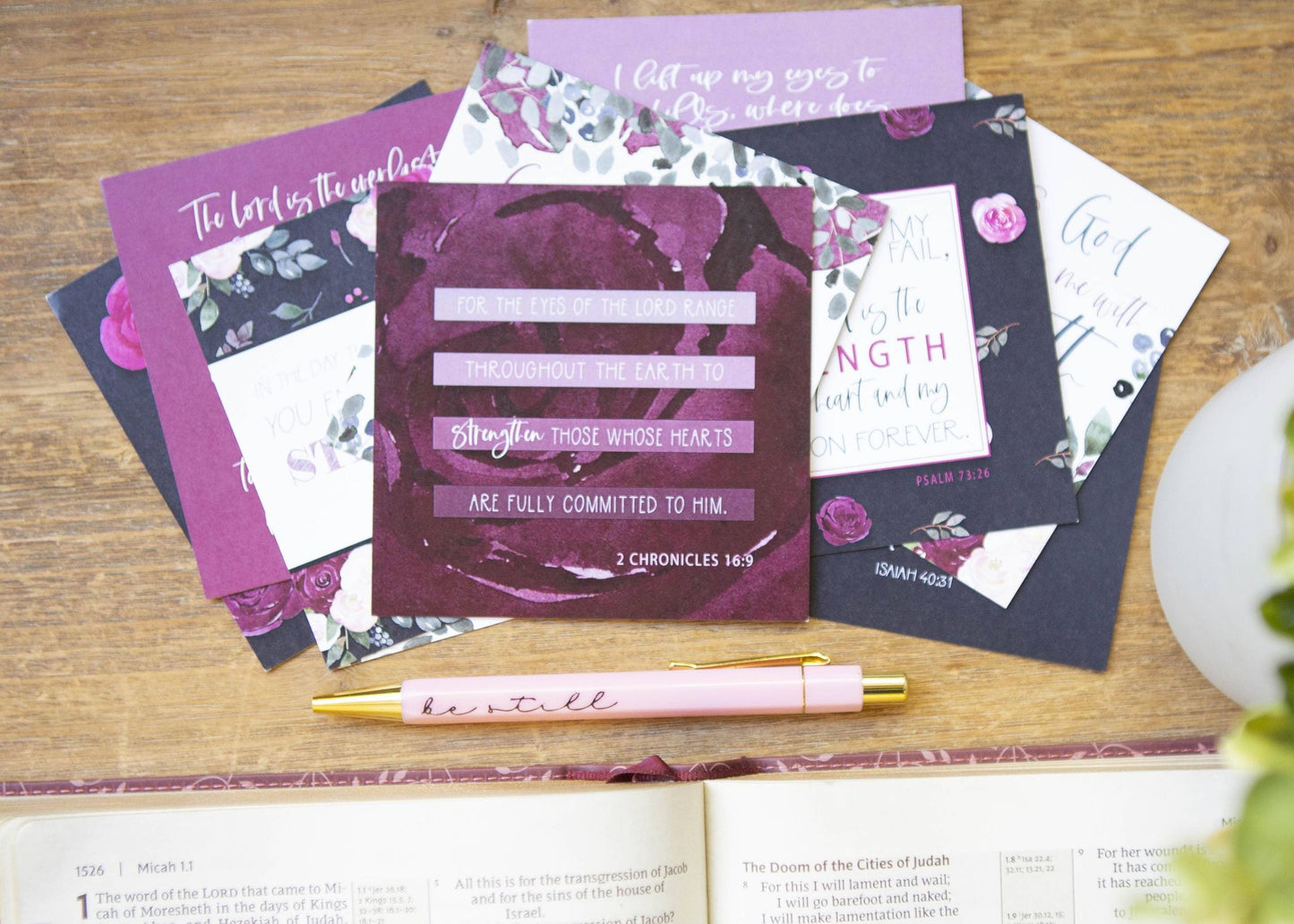 Strength Bible Verse Cards