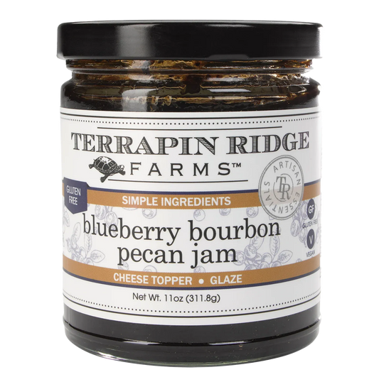Blueberry Bourbon Pecan Jam