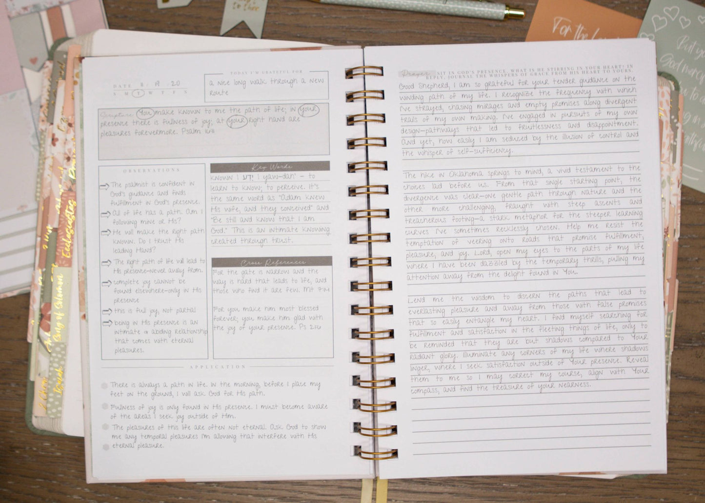Journal for SOAP Bible Study Method | Isaiah 40:8