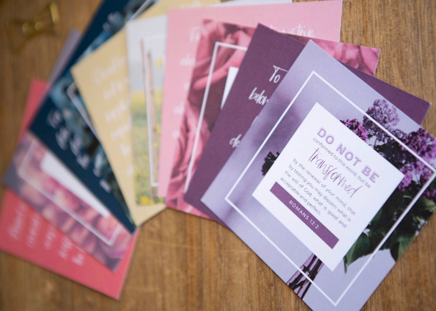 Renewing The Mind Verse Cards