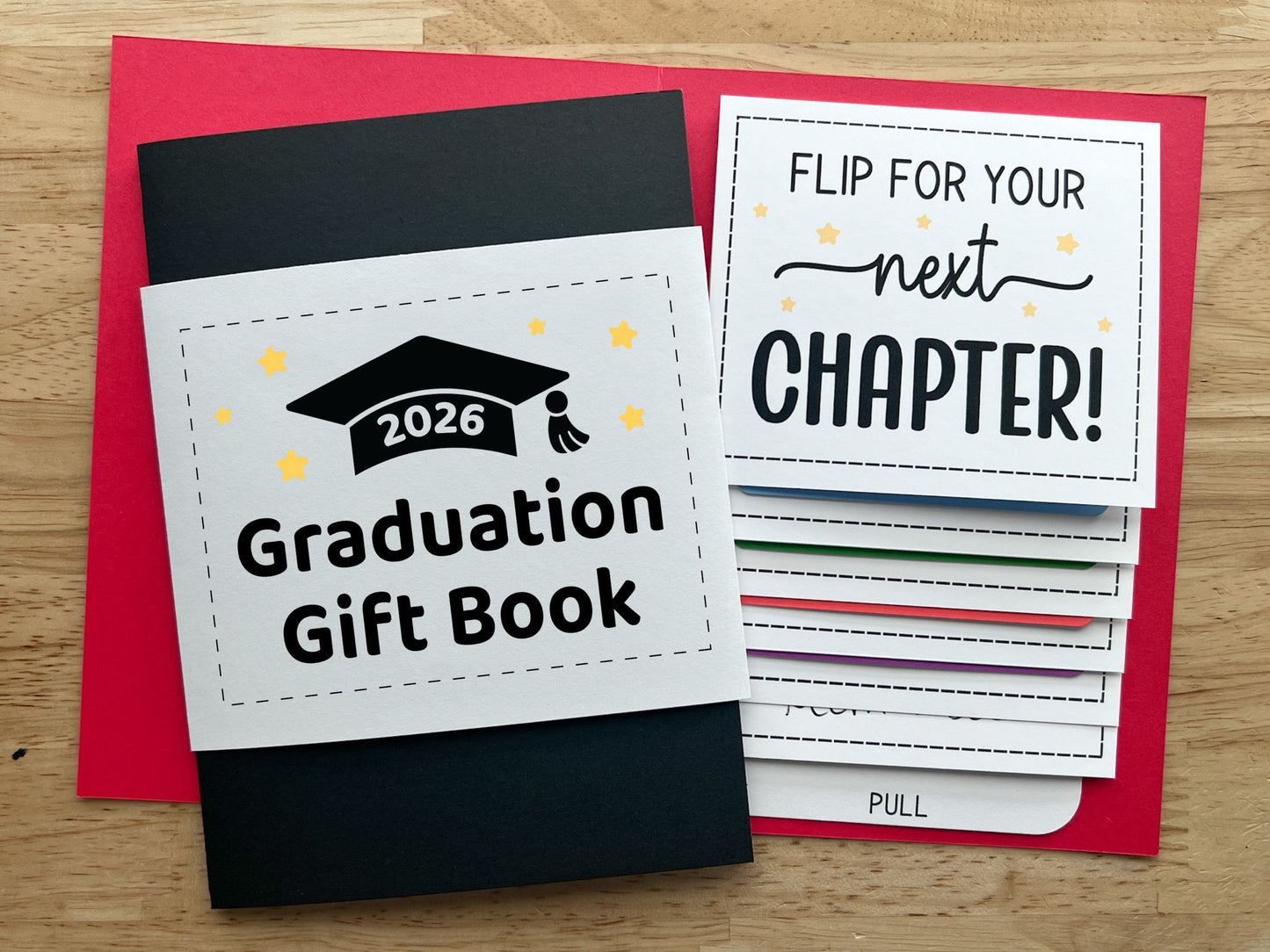 Graduation Waterfall Gift Card Holder