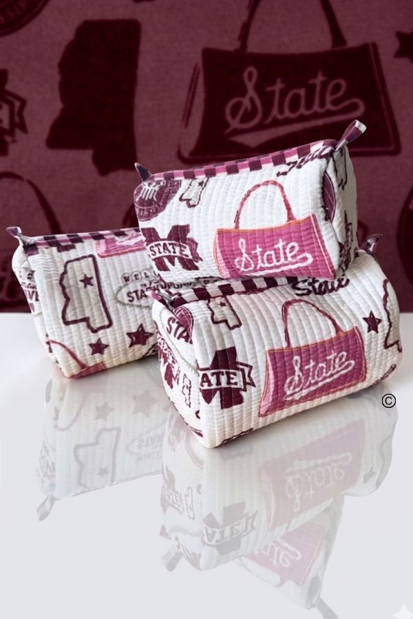 The Bulldog Edit Cosmetic Bag Set©