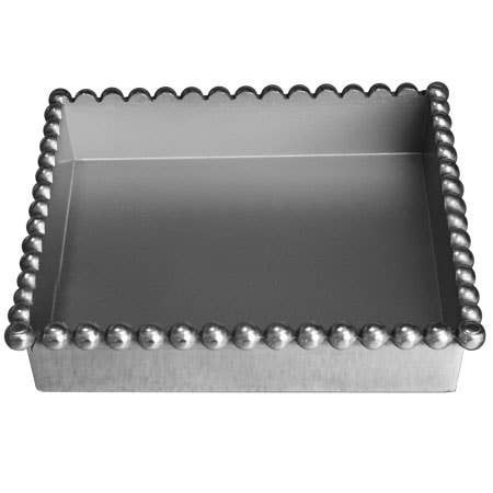 Beaded Lunch Napkin Box - Perfect for Home Entertaining